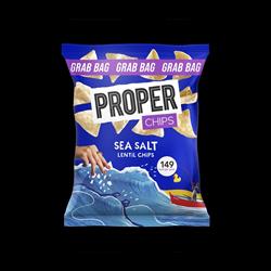 Properchips PROPER Sea Salt Lentil Chips 31g