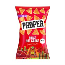 Properchips House Hot Sauce Lentil Chips 85g