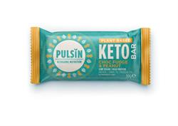 Pulsin Choc Fudge Peanut Keto Bar 50g