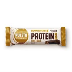 Pulsin Pulsin's new enrobed protein bar - Choc fudge flavour