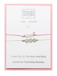 Psychic Sisters Psychic Sisters Gemstone friendship bracelet- I am loved-
