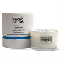 Psychic Sisters Large Bergamont Gemstone Candle