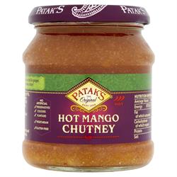 Pataks Pataks Hot Mango Chutney 340g