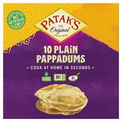 Pataks Pataks Cook At Home Pappadums 100g