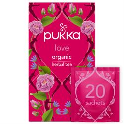 Pukka Herbs Pukka Organic Love Herbal Tea 20 sachets