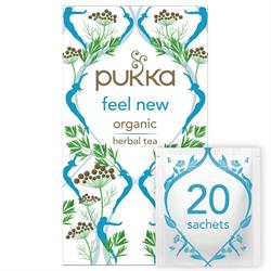 Pukka Herbs Organic Feel New herbal tea 20 sachets