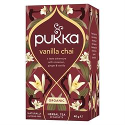 Pukka Herbs Vanilla Spice Chai 20 Sachet