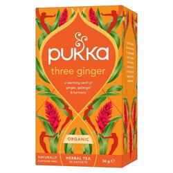 Pukka Herbs Three Ginger 20 Bags