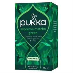 Pukka Herbs Supreme Green Matcha Tea 20 Sachet