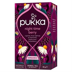 Pukka Herbs Pukka Night Time Berry Organic Herbal Tea x 20 sachets