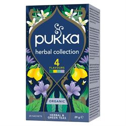 Pukka Herbs Organic Herbal Collection 20 Tea Sachets