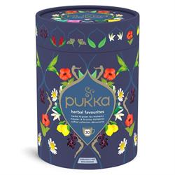 Pukka Herbs Organic Pukka Herbal Favourites Collection 30 Sachets