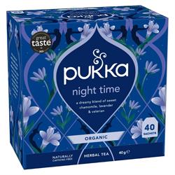 Pukka Herbs Pukka Organic Night Time x 40 Teabags