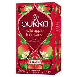 Pukka Herbs Wild Apple & Cinnamon with Ginger 20 bag