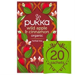 Pukka Herbs Wild Apple & Cinnamon with Ginger 20 bag