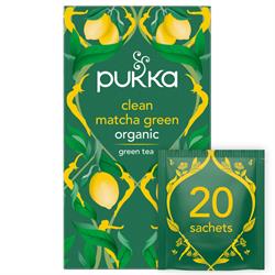 Pukka Herbs Pukka Organic Clean Matcha Green Tea 20 Sachet