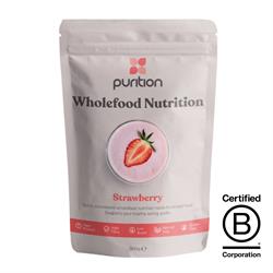Purition Wholefood Nutrition Strawberry 500g - (12 servings)