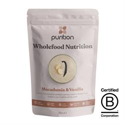 Purition Wholefood Nutrition Macadamia & Vanilla - 500g (12 servings)