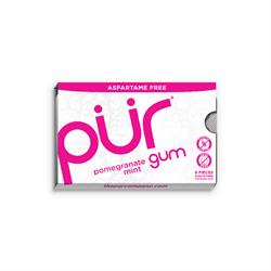 Pur Gum PUR Gum Pomegranate & Mint Blister Pack 9 Pieces