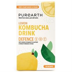 Purearth Purearth Defence Kombucha Drink Powder 10x5g sachets Low-Cal