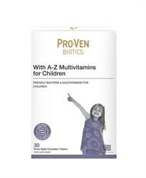 Proven with A-Z Multivits for Children