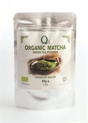 Qi Qi Organic Matcha green tea powder 40g pouch