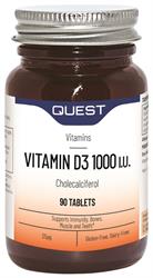 Quest Vitamin D3 1000 i.u 90 tabs