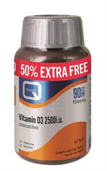 Quest VITAMIN D 2500i.u  (50% EXTRA FREE)