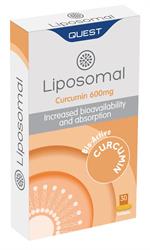 Quest Liposmal Curcumin 600mg. 30 tablets