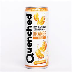 Quenched Quenched Orange & Soda Drink 330ml