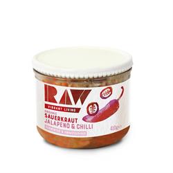 Raw Health Chilled Organic Sauerkraut - Jalapeno & Chilli 410g