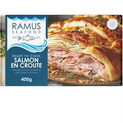 Ramus Seafood Ramus Seafood Frozen Ready to Cook Salmon En Croute 500g
