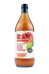 Raw Health Organic Raw Apple Cider Vinegar with the Mother 1lt