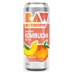 Raw Health Organic RAW Peach Kombucha 250ml