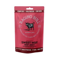 Raging Bull Snacks Sweet Hot Beef Jerky 28g