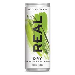 The REAL Drinks Co REAL Dry Sparkling White Alcohol Free Can 250ml