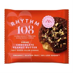 Rhythm 108 Soft Filled Cookie - Choc Peanut Butter 50g