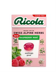 Ricola RICOLA Raspberry Mint 45g Box Sugar Free