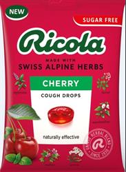 Ricola Cherry Cough Drops 70g Bag Sugar Free
