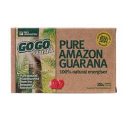 Rio Amazon GoGo Guarana 500mg  20 Vegicaps
