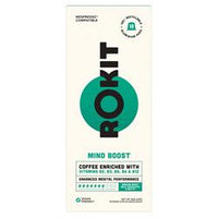 Rokit Pods Mind Boost Coffee Nespresso Pods - 10 Pod Pack