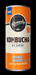 Remedy Kombucha Orange Squeeze Kombucha