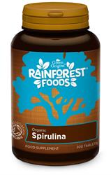 Rainforest Foods Organic Spirulina 500mg 300 Tablets