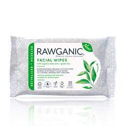 Rawganic Refreshing Facial Wipes 25 Wipes