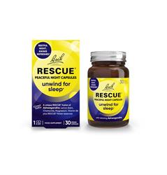 Rescue RESCUE Peaceful Night Capsules - 30 Caps