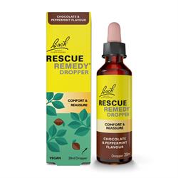 Rescue Rescue Chocolate & Peppermint Dropper 20ml