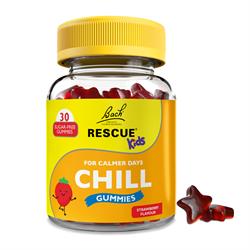 Rescue Kids Chill Gummies Strawberry Flavoured 30 gummies