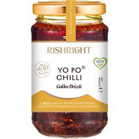 Rishright Rishright Yo Po Chilli Golden Drizzle 160g