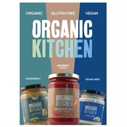 Retail Support Organic Kitchen Organic/Gluten Free/Vegan A2 Poster