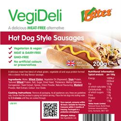 VBites VegiDeli Hotdog 200g